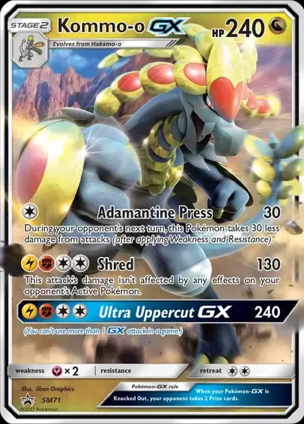 Carte Pokémon Ékaïser-GX #SM71 — Jumbo
