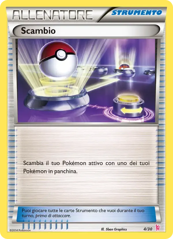 Carte Pokémon Échange #4 — Kit du Dresseur XY (Nymphali)