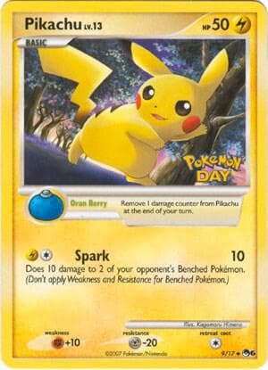 Pikachu #009 Stamp — POP 6