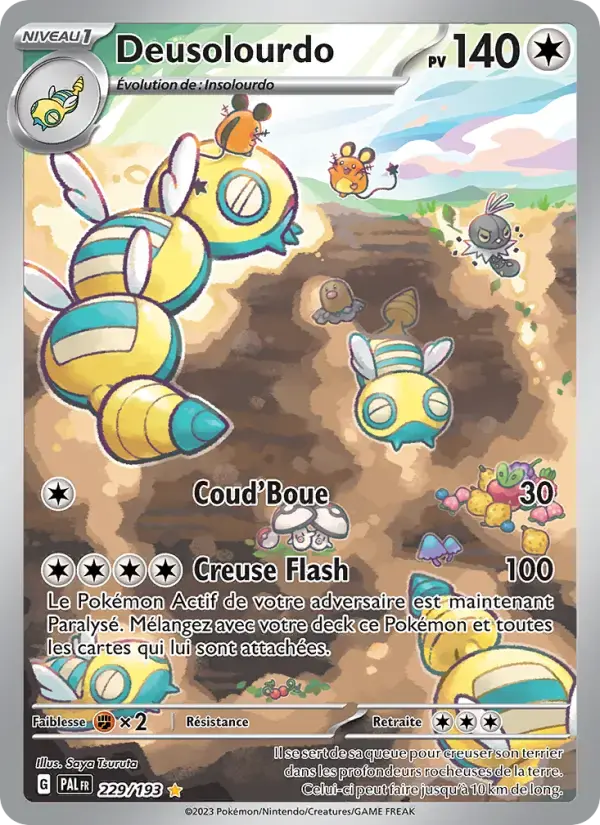 Carte Pokémon Deusolourdo #229 — Évolutions à Paldea