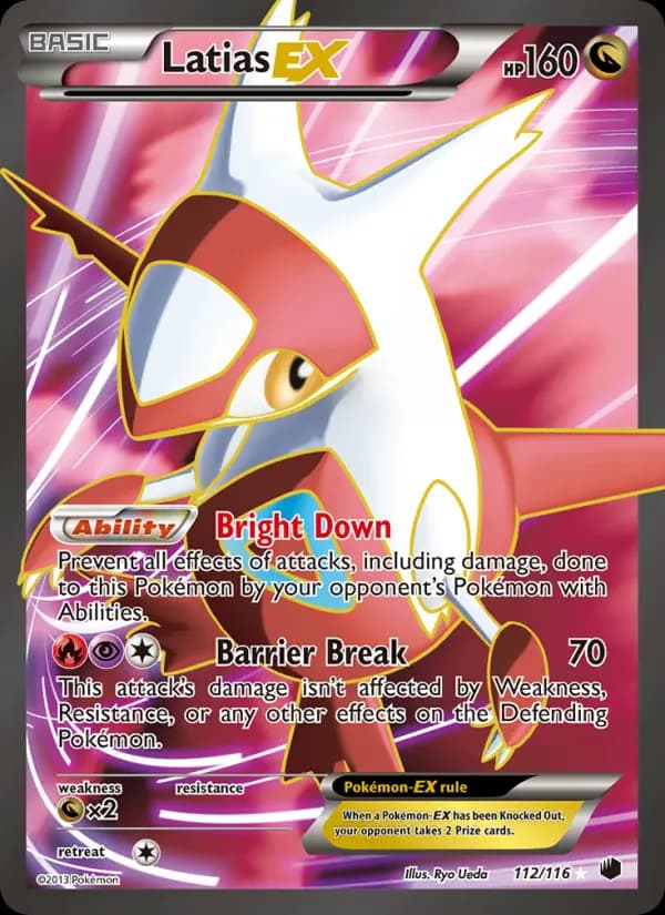 Latias-EX #112 — Plasma Freeze