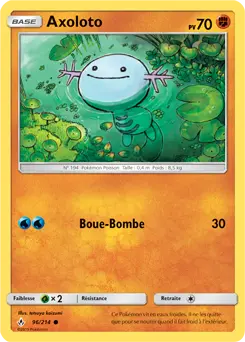 Carte Pokémon Axoloto #96 — Alliance Infaillible