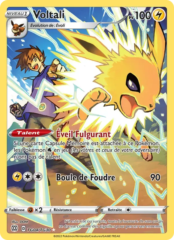 Carte Pokémon Voltali #TG04 — Stars Étincelantes