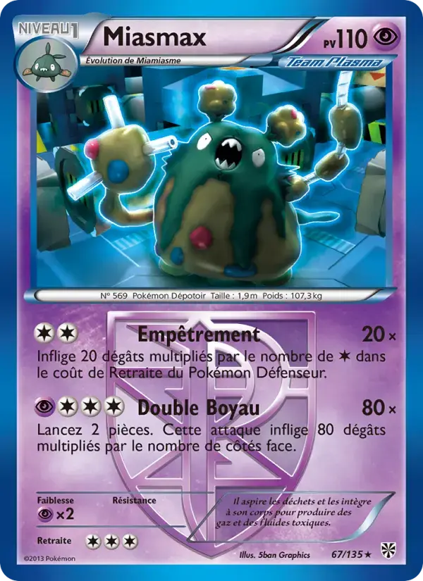 Carte Pokémon Miasmax #67 — Tempête Plasma