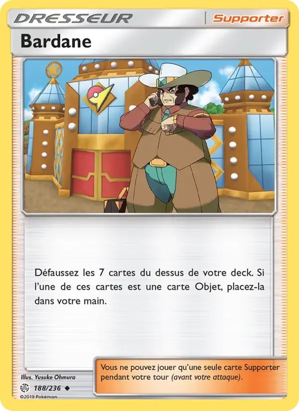 Carte Pokémon Bardane #188 — Éclipse Cosmique