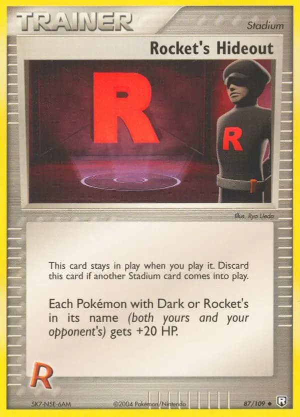 Rocket's Hideout #87 — EX Team Rocket Returns