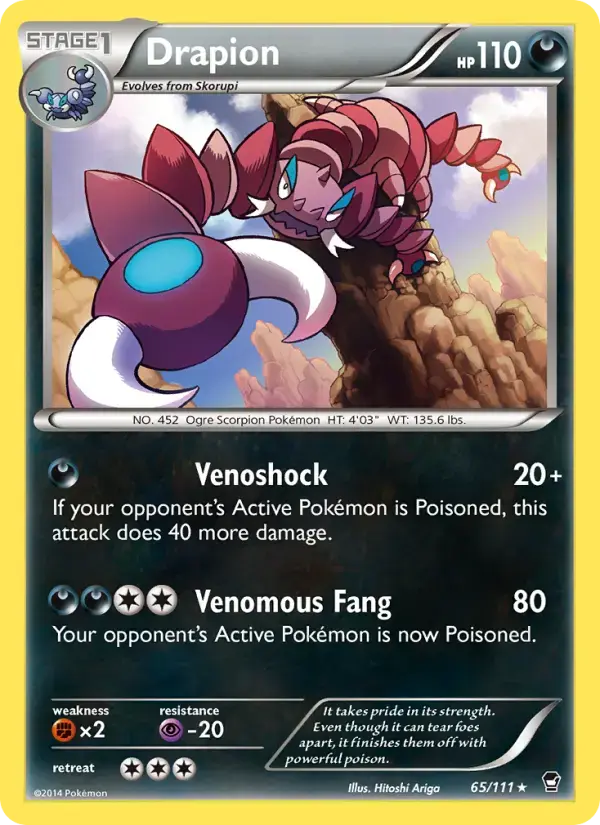 Drapion #65 — Furious Fists