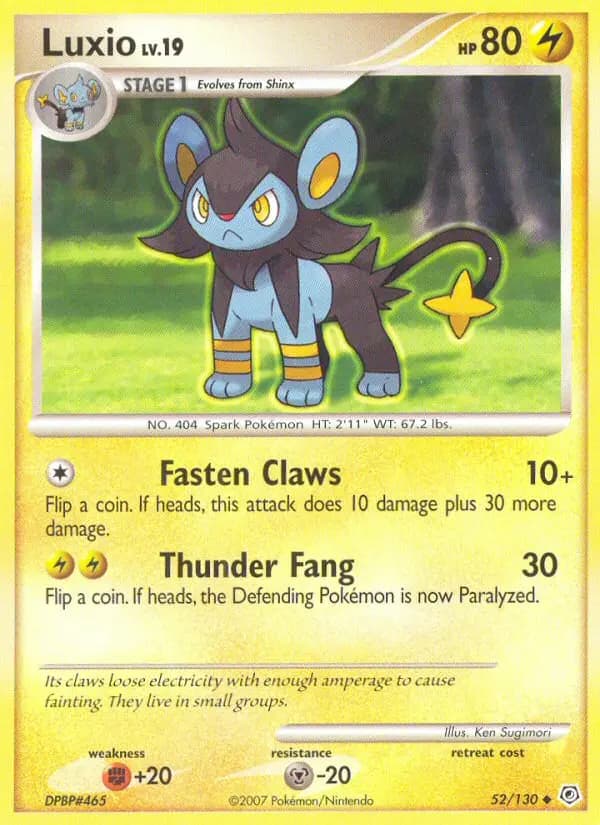 Luxio #52 — Diamond & Pearl