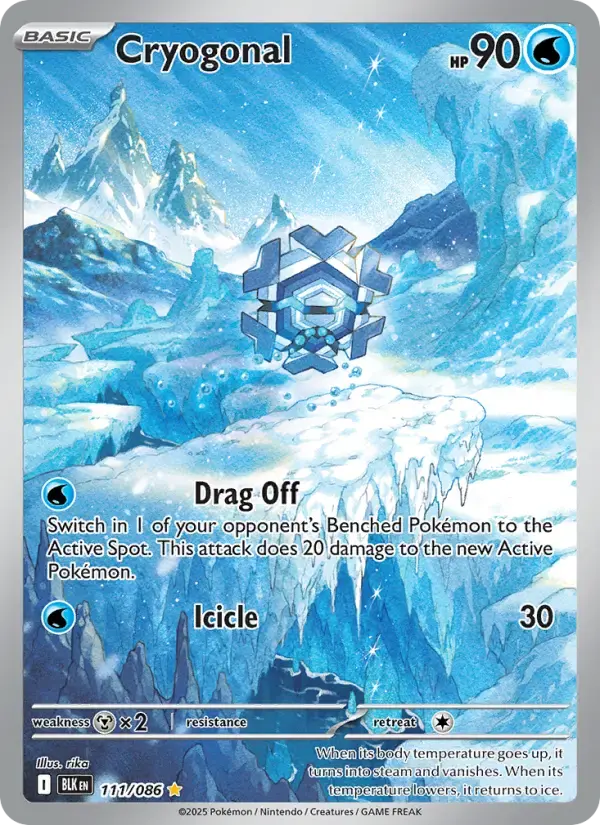 Cryogonal #111 — Black Bolt