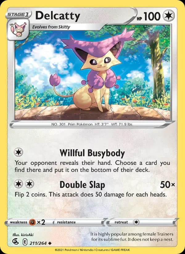 Delcatty #211 — Fusion Strike