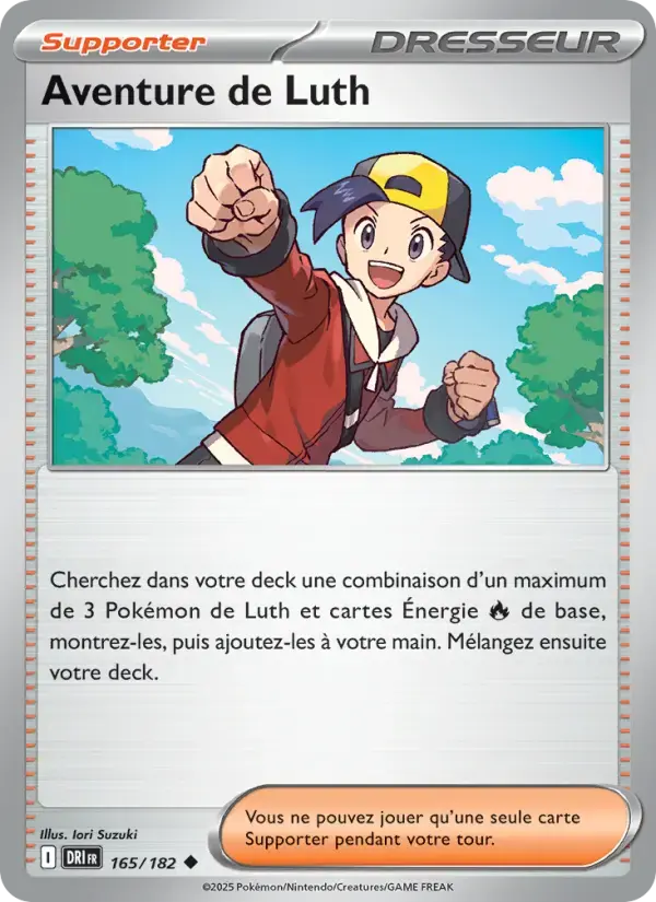 Carte Pokémon Aventure de Luth #165 — Rivalités Destinées