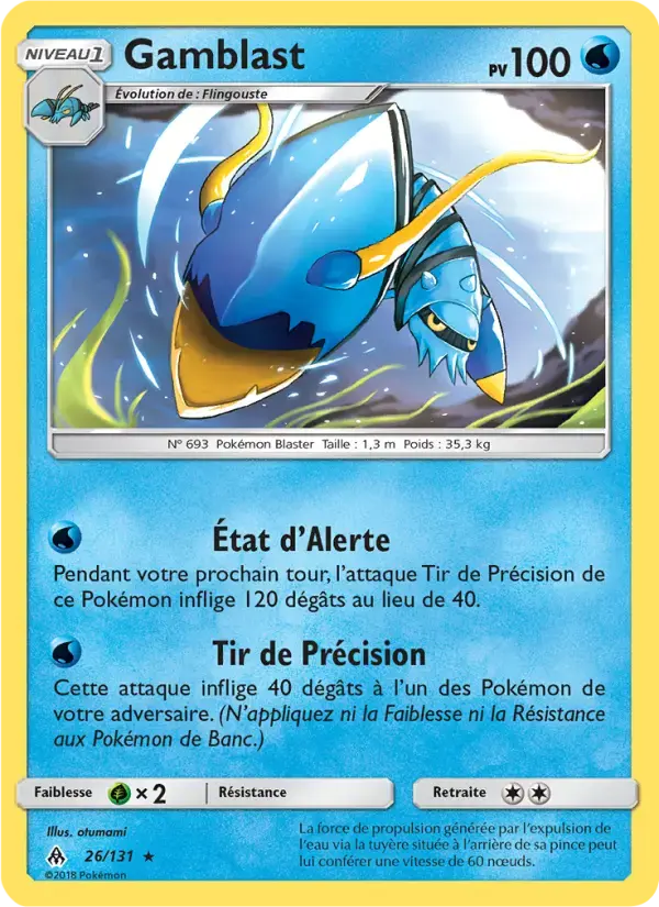 Carte Pokémon Gamblast #26 — Lumière Interdite