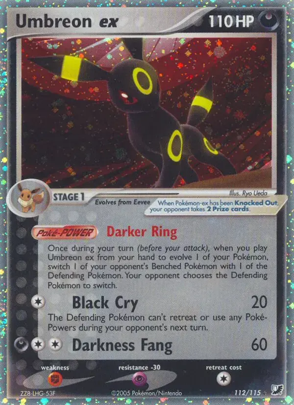 Umbreon ex #112 — Unseen Forces