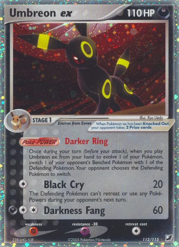 Umbreon ex #112 — Unseen Forces