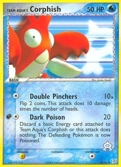 Team Aqua's Corphish #26 — Team Magma vs Team Aqua