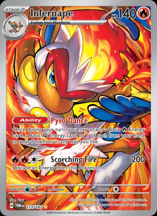 Infernape #173 — Twilight Masquerade