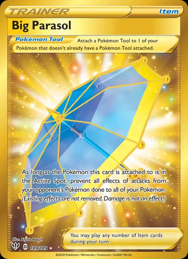 Big Parasol #199 — Darkness Ablaze