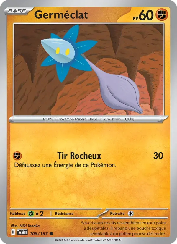 Carte Pokémon Germéclat #108 — Mascarade Crépusculaire