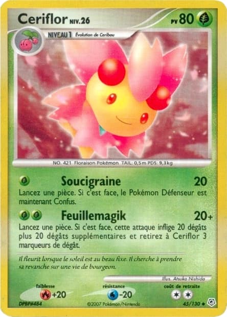 Carte Pokémon Ceriflor #45 — Diamant et Perle