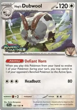 Hop's Dubwool #136 Stamp — Journey Together