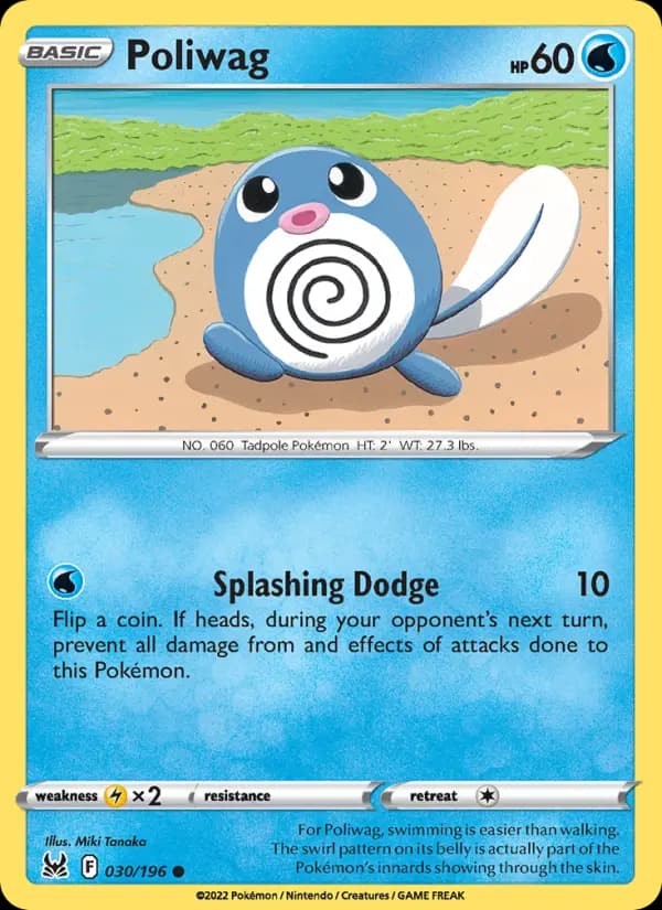 Poliwag #030 — Lost Origin