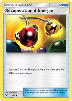 Carte Pokémon Récupération d’Énergie #59 — Légendes Brillantes