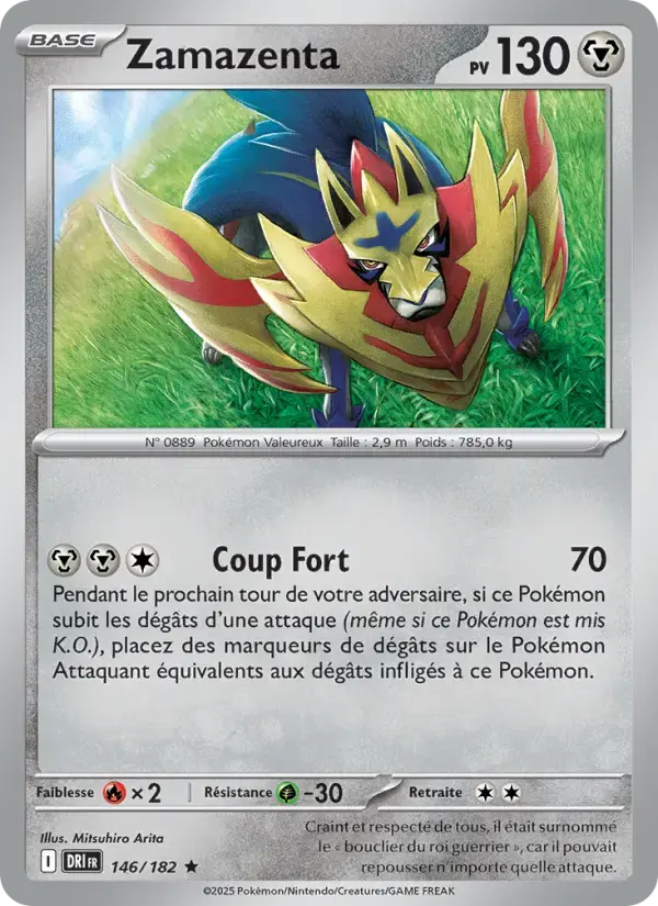 Carte Pokémon Zamazenta #146 — Rivalités Destinées