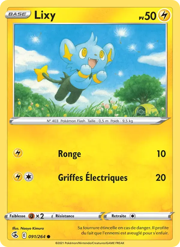 Carte Pokémon Lixy #91 — Poing de Fusion