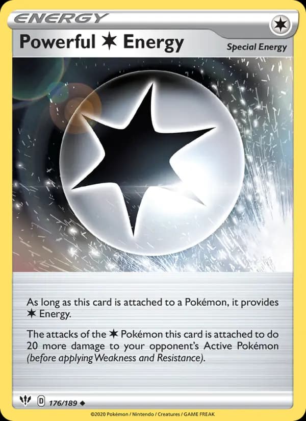 Powerful Colorless Energy #176 — Darkness Ablaze