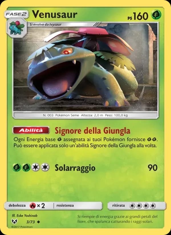 Venusaur #3 — Shining Legends