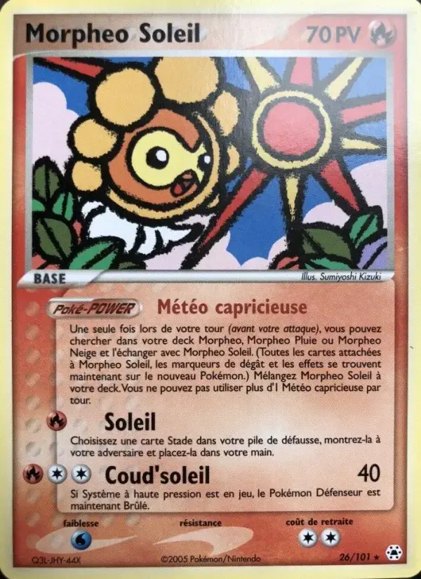 Carte Pokémon Morpheo Soleil #26 — Légendes Oubliées