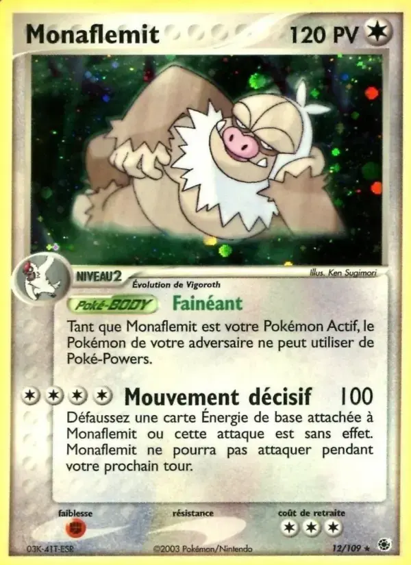 Carte Pokémon Monaflemit #12 — Rubis & Saphir