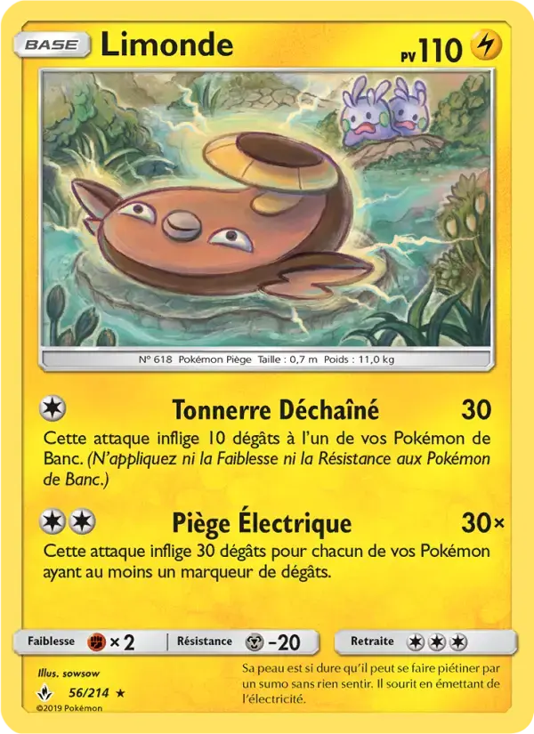 Carte Pokémon Limonde #56 — Alliance Infaillible