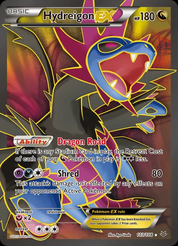 Hydreigon EX #103 — Roaring Skies