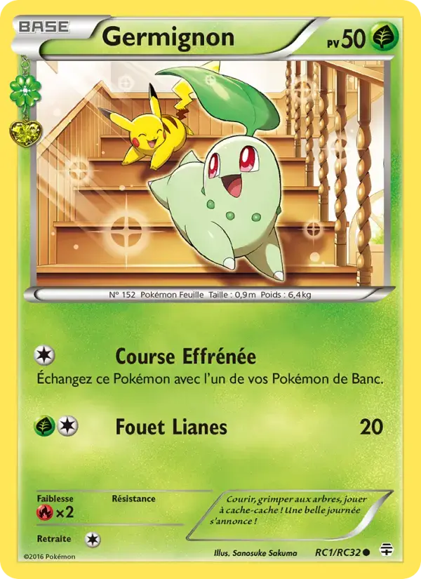 Carte Pokémon Germignon #RC1 — Générations