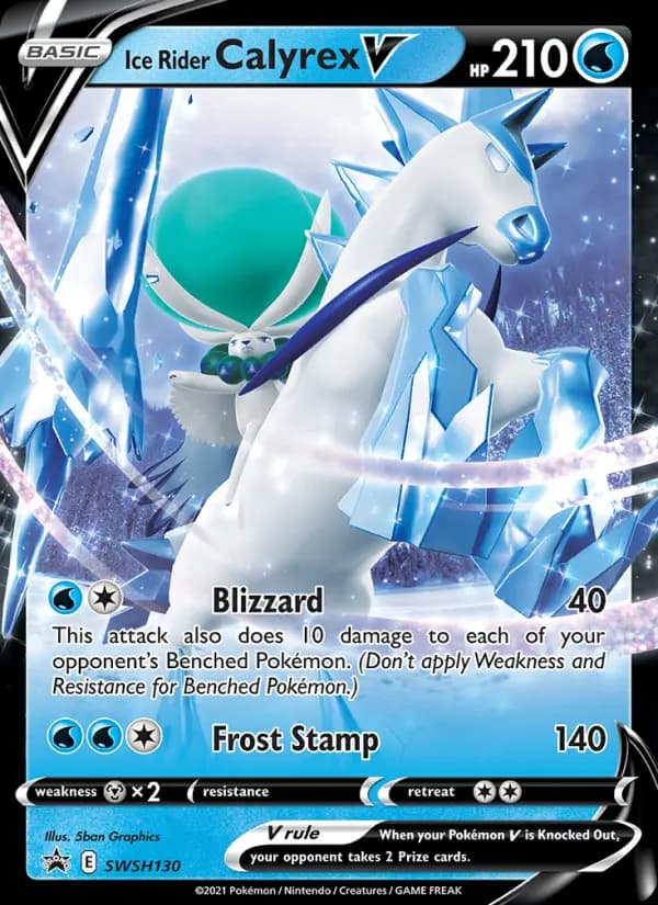Ice Rider Calyrex V #SWSH130 — Sword & Shield Promos