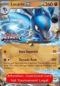 Carte Pokémon Lucario ex #051/131 — Jumbo