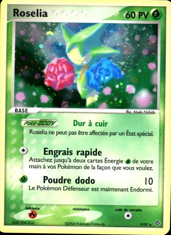 Carte Pokémon Roselia #9 — Dragon