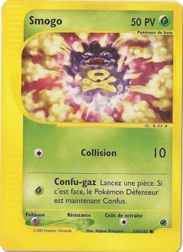 Carte Pokémon Smogo #114 — Expédition