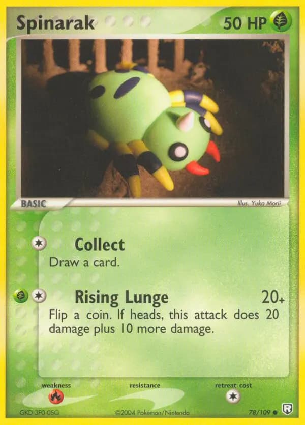 Spinarak #78 — EX Team Rocket Returns