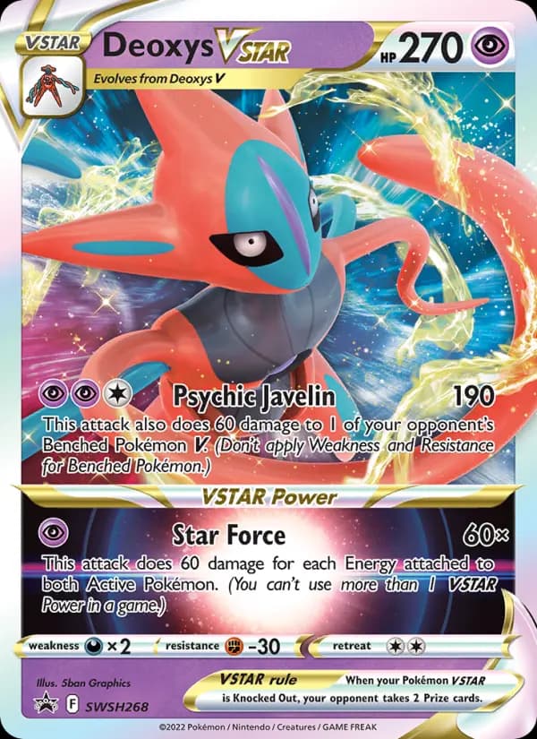 Deoxys VSTAR #SWSH268 — Sword & Shield Promos