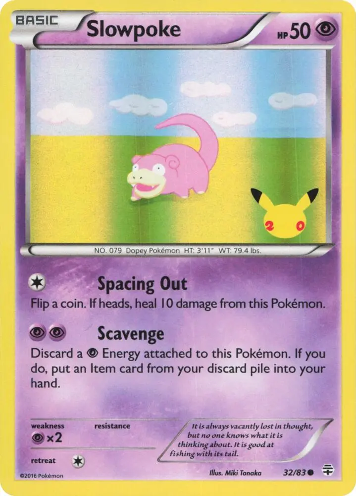 Carte Pokémon Ramoloss #032 Stamp — Générations