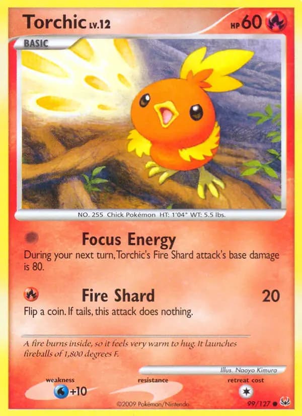 Torchic #99 — Platinum