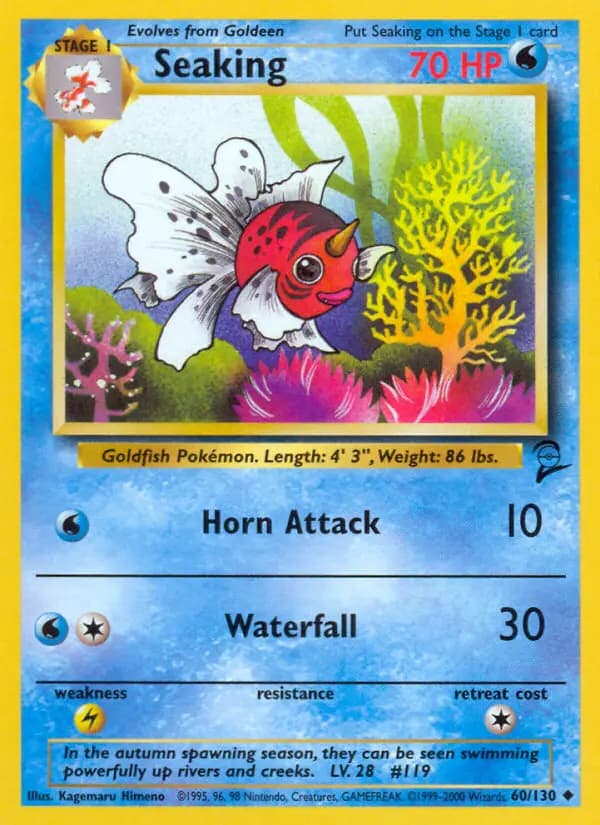 Seaking #60 — Base Set 2
