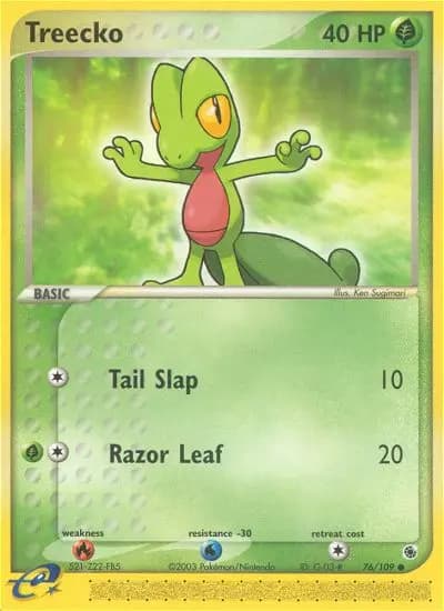 Treecko #76 — Ruby & Sapphire