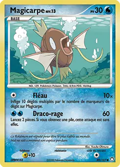 Carte Pokémon Magicarpe #89 — Trésors Mystérieux
