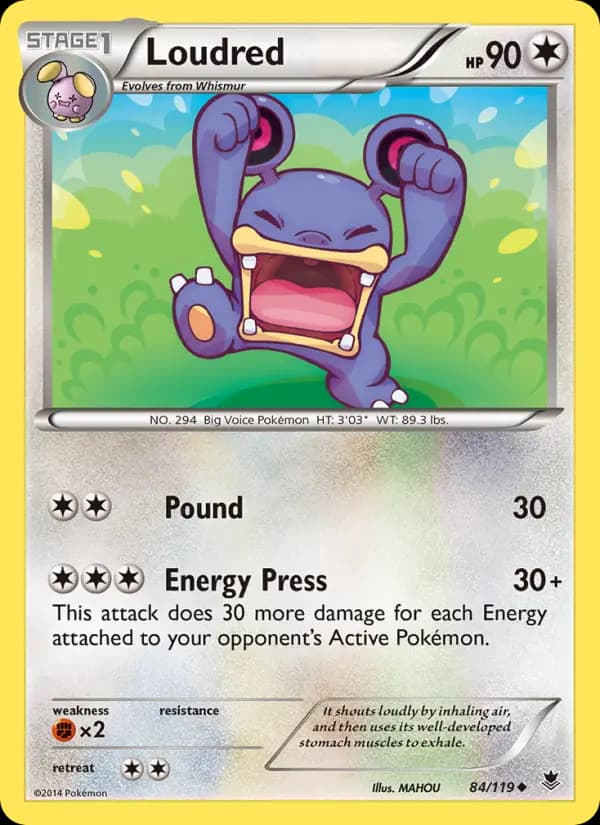 Loudred #84 — Phantom Forces
