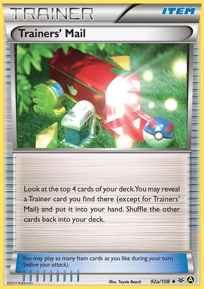 Carte Pokémon Trainers' Mail #92a — Ciel Rugissant