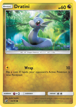 Carte Pokémon Minidraco #34 — Majesté des Dragons