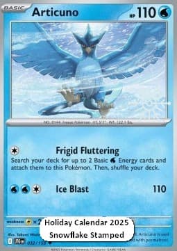 Articuno #032 Snowflake — Journey Together